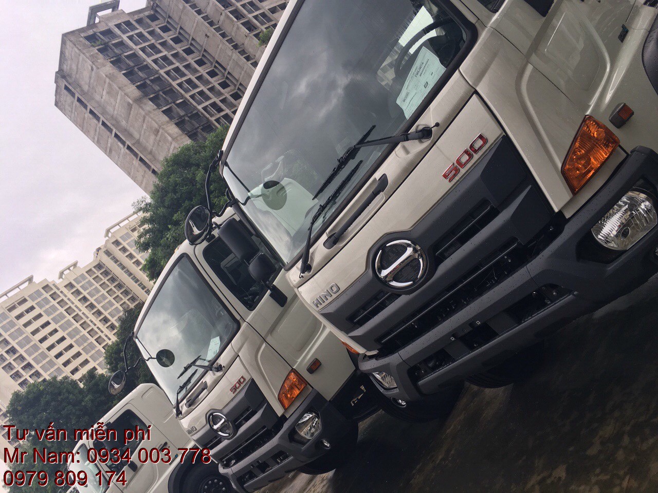 xe tải hino FL 3 chân 2018