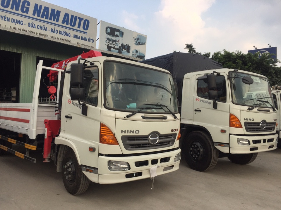 Xe cẩu hino FC9SLTA