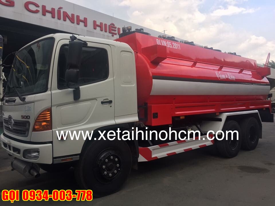 xe bon xang dau hino