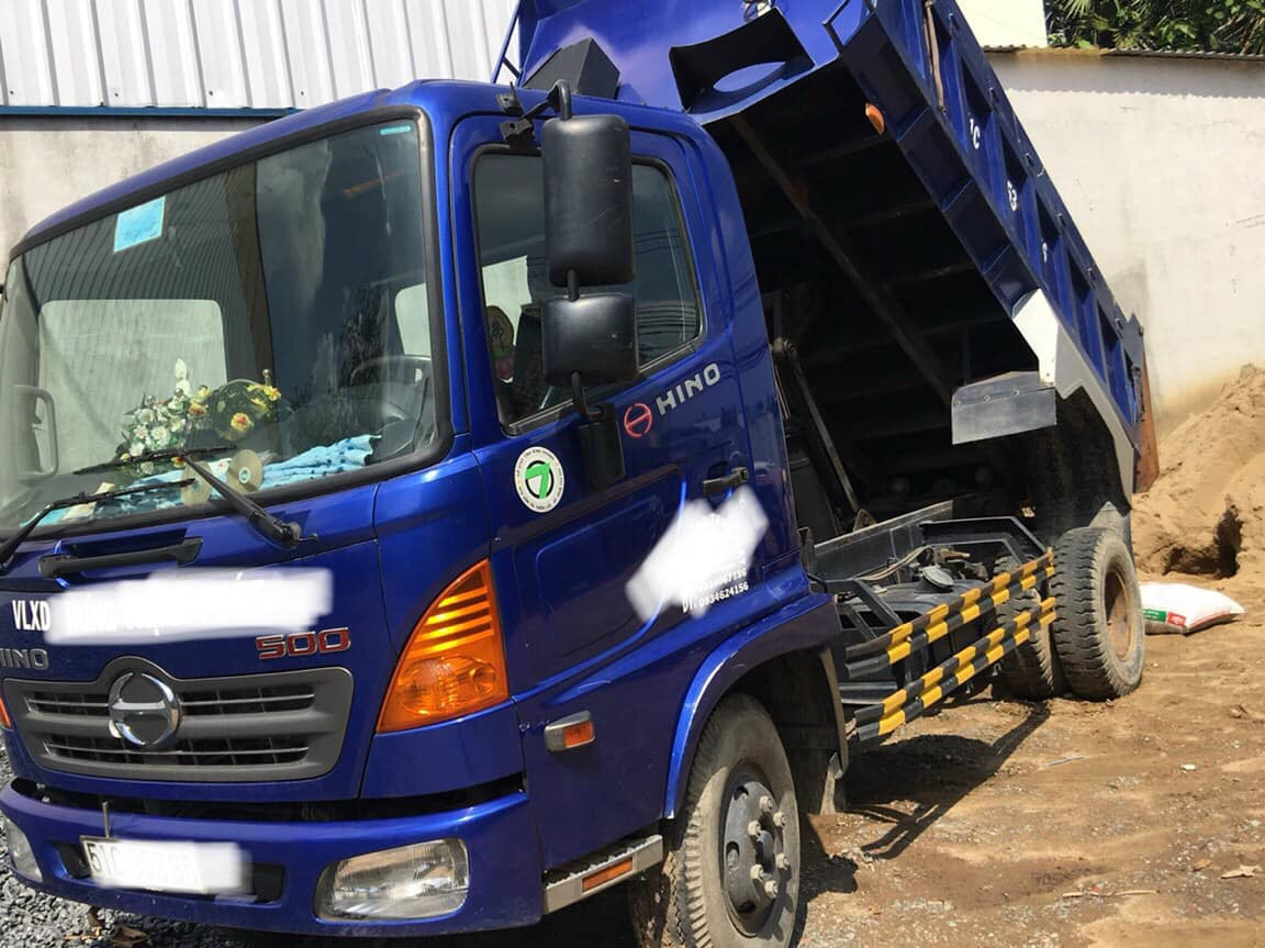 xe ben hino fc ga cơ xe ben hino 5 khối